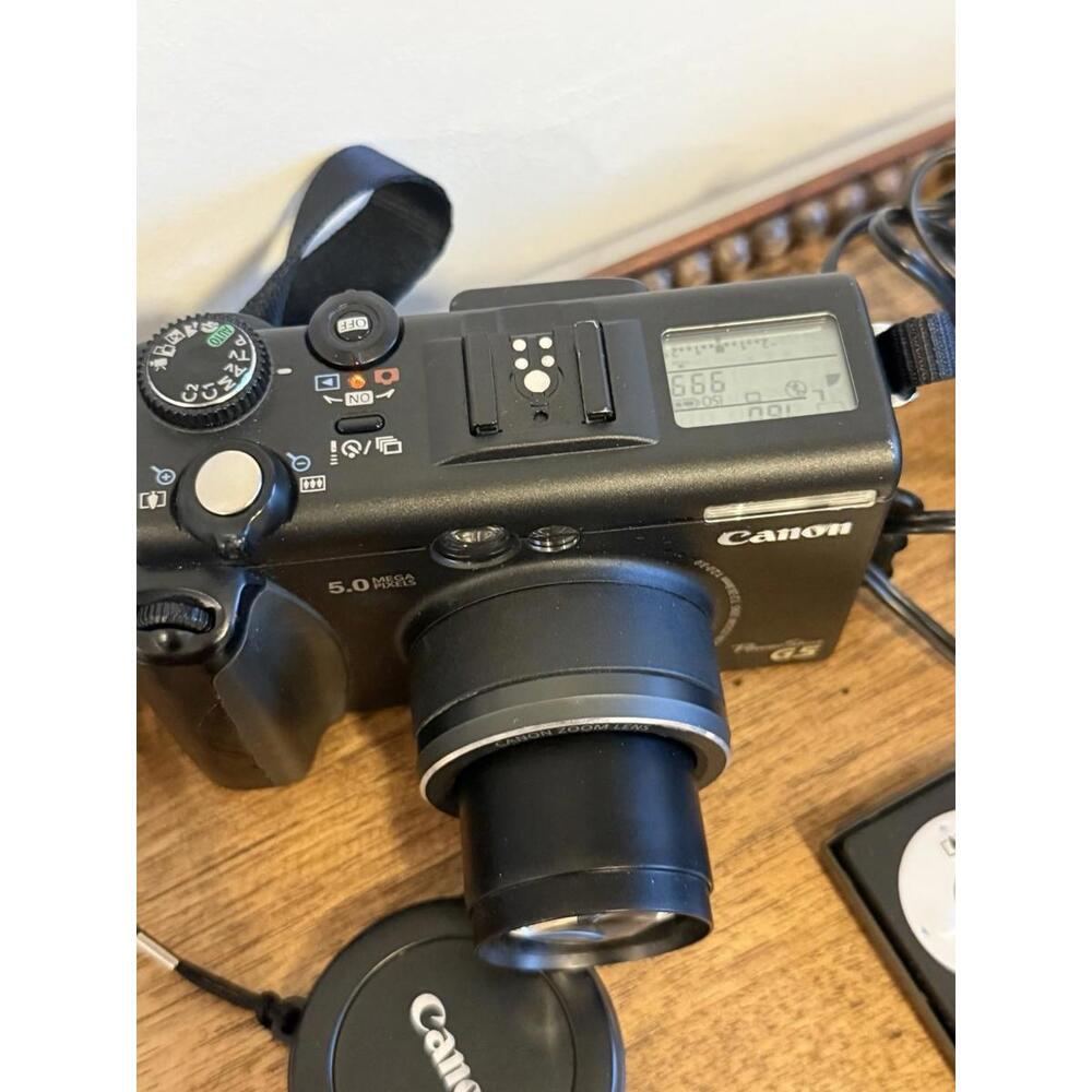 Canon PowerShot G5 5.0MP Digital Camera - Black Untested In VGC - Picture 2 of 9